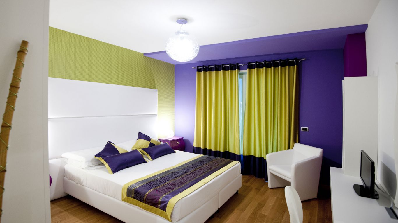 myapartsuite-rome-trastevere-pop-colors-apartment-room